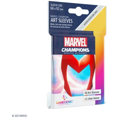 Afbeelding van Gamegenic Marvel Champions Art Sleeves Scarlet Witch (50 stuks)
