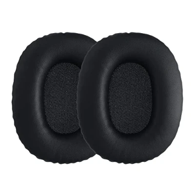 Afbeelding van kwmobile 2x oorkussens geschikt voor Marshall Monitor Earpads koptelefoon in zwart