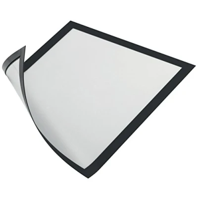 Afbeelding van Durable Magnetisch kader, zwart, ft A4, pak van 5 stuks multifunctionele mapjes
