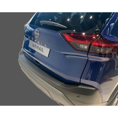 Afbeelding van ABS Achterbumper beschermlijst passend voor Nissan X Trail 2022 Zwart
