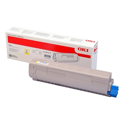 Image de OKI jaune originale cartouche de toner