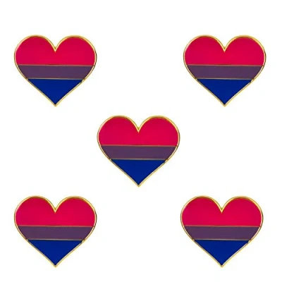 Afbeelding van Pin LGBT Pride Badge Reversspeld, IJzer