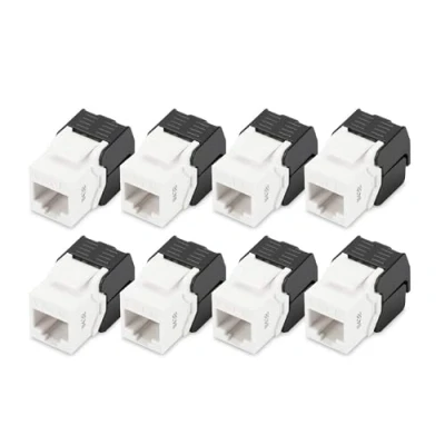 Afbeelding van Digitus DN 93603 8 RJ45 inbouwmodule Keystone CAT 6