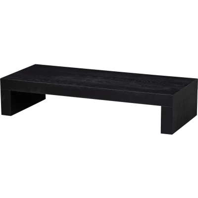 Afbeelding van WOOOD Marte Salontafel Hout Zwart 25x120x50