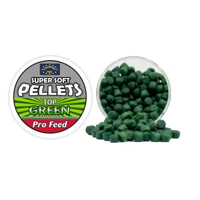 Afbeelding van Champion Feed Pro Super Soft Pellets 6mm Smaak : Top Green