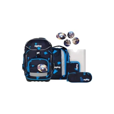 Afbeelding van Ergobag pack Schooltas set voor kinderen, Maat: One Size, Dunkelblau hellblau