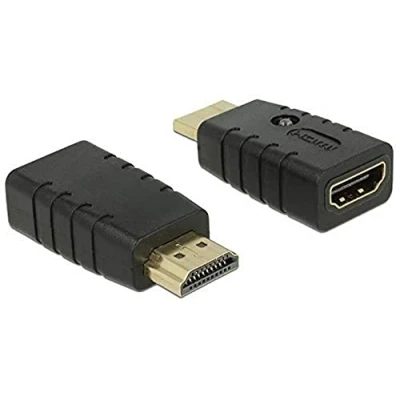 Afbeelding van Delock HDMI A naar (HDMI, 4.40 cm), Data + Video Adapter, Zwart