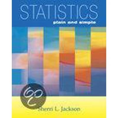 Afbeelding van Statistics Plain And Simple