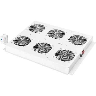 Afbeelding van Digitus DN 19 FAN 6 SRV inch x Ventilator voor patchkast 1 HE Grijs