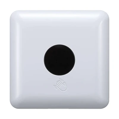 Afbeelding van Bewegingssensor schakelaar IP20 Bewegingsmelder inbouw voor binnen Draadloze lamp detectiehoek van 0,05 0,06m Wit
