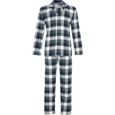 Afbeelding van Ringella pyjama heren katoen blauw