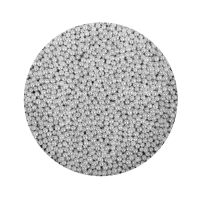Afbeelding van BrandNewCake Suikerparels Metallic Zilver 4mm 80gr.