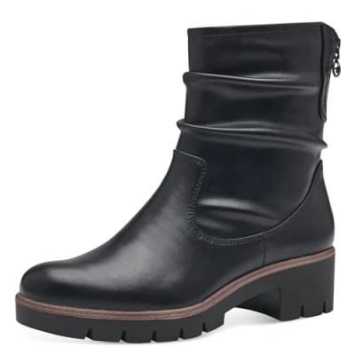 Afbeelding van Tamaris Dames 1 25820 41 Enkellaarzen voor dames, zwart.