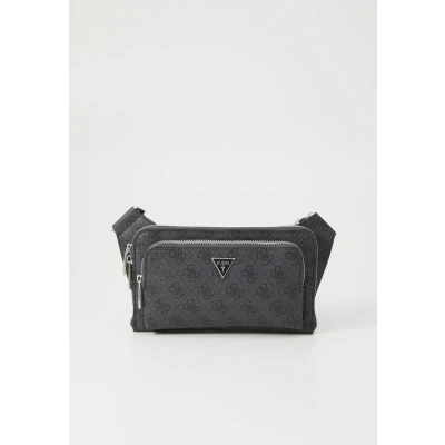 Afbeelding van Guess Milano Flat Bumbag Heren Heuptas Black One Size