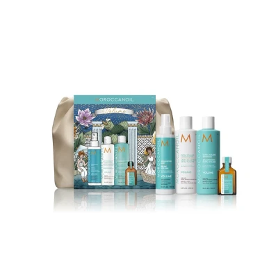 Afbeelding van Moroccanoil MoroccanOlie Holiday Kit Volume Pakket 1pakket Cadeauset Haarverzorging