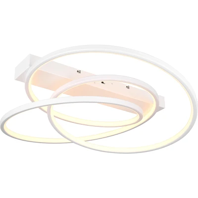 Afbeelding van Darvin plafondlamp, wit, metaal, kunststof, CCT