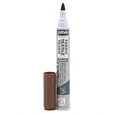 Afbeelding van 7A Light Fabric Marker Brown