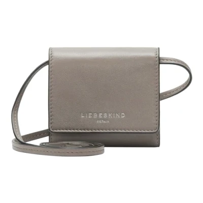 Afbeelding van LIEBESKIND BERLIN Leren Portemonnee Ada Wallet Neutral Gray Taupe