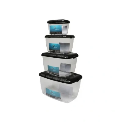 Afbeelding van Pet Keeper dierenbox M 24,5x17x17cm zwart