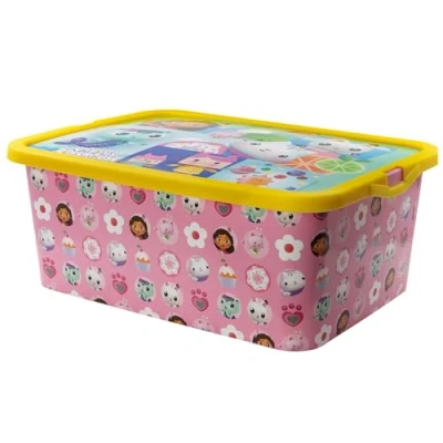 Afbeelding van Gabby&#039;s Dollhouse Opslag Klikdoos 13L &amp; Cat Friends 8412497024551