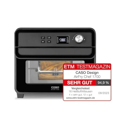 Afbeelding van Caso AirFry Chef 1700 22 l W Zwart