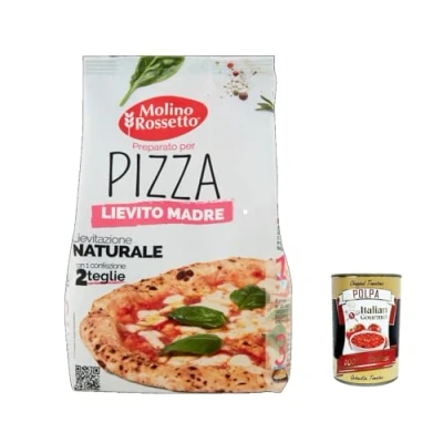 Afbeelding van Pizzamix met Moedergist 750g MOLINO ROSSETTO