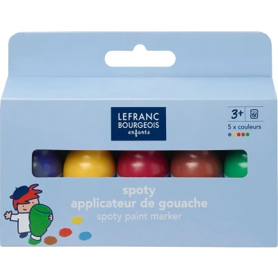 Afbeelding van Lefranc Bourgeois Education Spoty Paint Marker 5 x 70ml