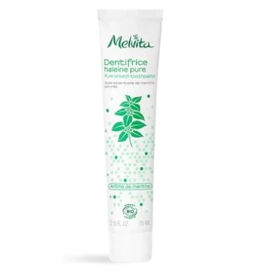 Afbeelding van Melvita Dentifrice Haleine Pure Arome de Menthe Tandpasta 75 ml