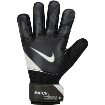 Afbeelding van Nike Performance Match JR Unisex Keepershandschoenen voor kinderen, Maat: 7, Black/dark grey/white
