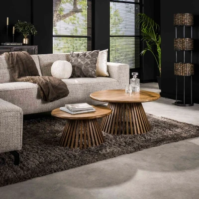 Afbeelding van Odila ronde salontafels set van 2