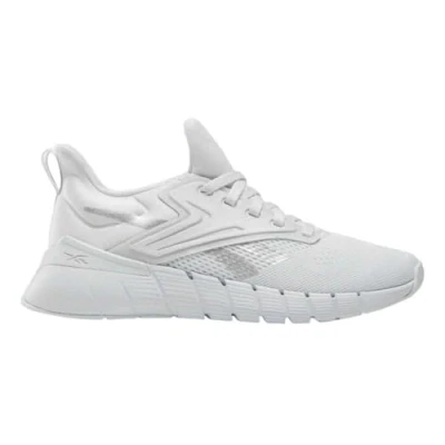 Afbeelding van Reebok NANO GYM Hardloopschoenen voor op de weg, Dames, Maat: 40, Moon/silver metallic Textiel/ synthetisch