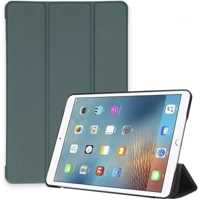 Afbeelding van imoshion Tablet Hoes Geschikt voor iPad Mini 4 (2015) / 5 (2019) Trifold Bookcase Donkergroen /Donkergroen