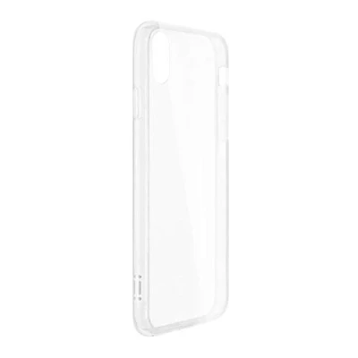 Image de Aiino Glassy Coque de protection pour téléphone portable verre trempé, polyuréthanne thermoplastique (TPU) transparent Apple iPhone XS Max
