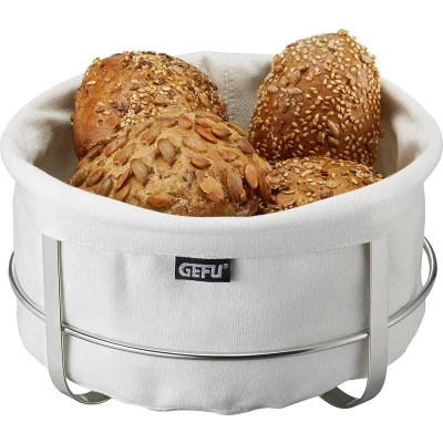 Afbeelding van Gefu Broodmand Rond, Wit
