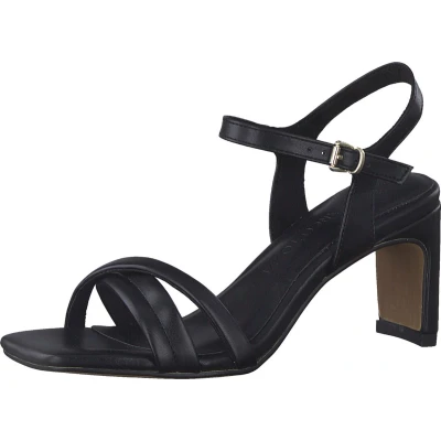 Afbeelding van Marco Tozzi Dames Sandalette 28341 001 Zwart Maat 38