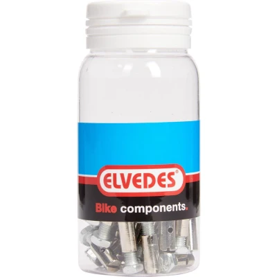 Afbeelding van Elvedes Schroefnippel 6x14mm messing (50x) ELV1142
