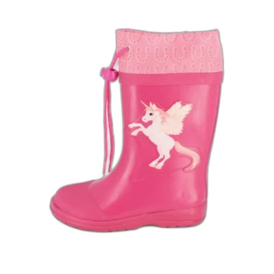 Afbeelding van Beck Unicorn regenlaarzen voor meisjes, Roze