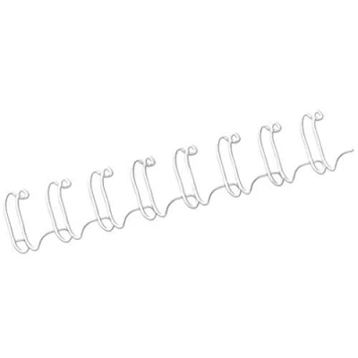 Afbeelding van Draadrug Fellowes 10mm 34 rings A4 wit 100stuks