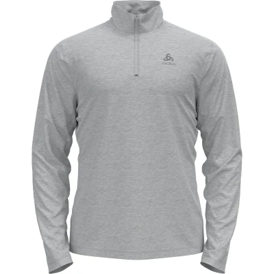 Afbeelding van Odlo Middenlaag Loopshirt Halve Rits BERRA GRIJS Maat M