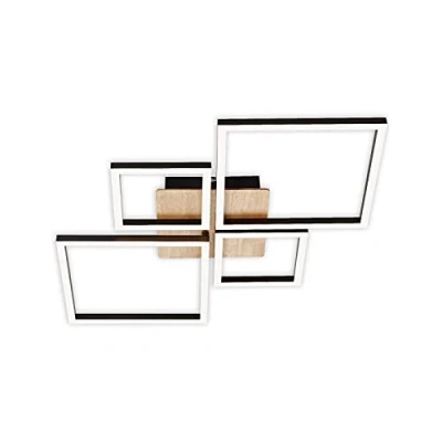 Afbeelding van Briloner FRAME LED plafondlamp stappen dimbaar draaibaar memory functie 48W