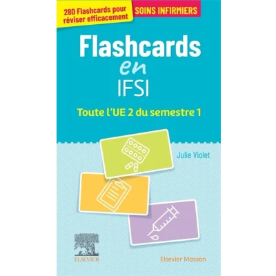 Image de Flashcards IFSI. Toute l&#039;UE 2 du semestre 1