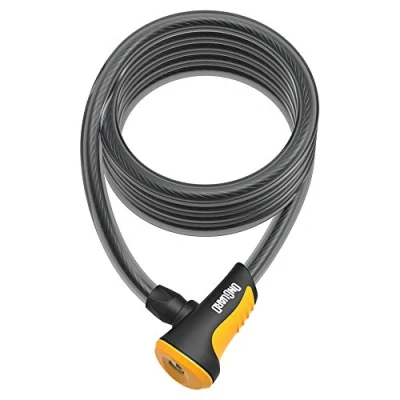 Afbeelding van Onguard Kabelslot Coil Neon 180 Cm X 12 Mm Zwart/oranje