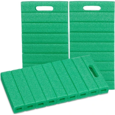 Afbeelding van kniemat tuin set van 3 tuinieren foam kniekussen 4 x 39,5 20 cm