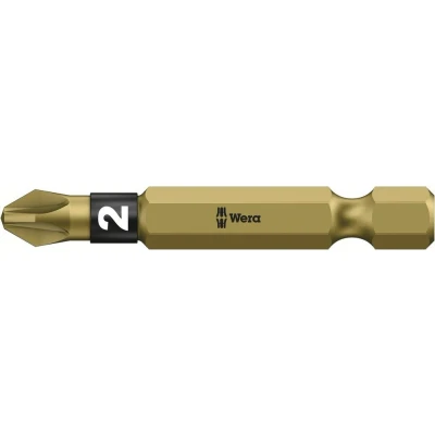 Afbeelding van Wera 1/4&quot; pozidrive bitorsion hard bit pz2 x 50mm