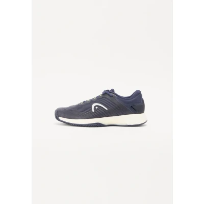 Afbeelding van Head Revolt PRO Tennisschoenen voor kleibanen, Heren, Maat: 42.5, Navy/lime Imitatieleer/ textiel