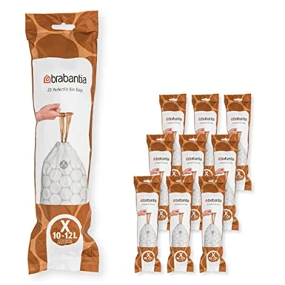 Image de Brabantia Sacs Poubelle Code X 10 12 Litres (200 pièces)