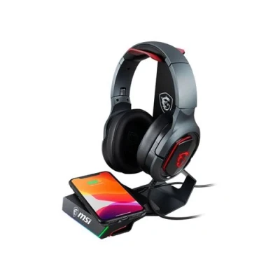 Afbeelding van MSI Immerse HS01 Combo Gaming headsetstandaard draadloze oplader (QI gecertificeerd)