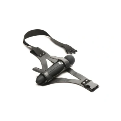 Afbeelding van XR Brands Thunder Strap Wand Dij Harnas Zwart