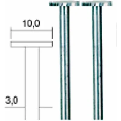 Afbeelding van Proxxon Micromot 28 727 Schijffrees Vanadium staal 10 mm Schachtdiameter 3