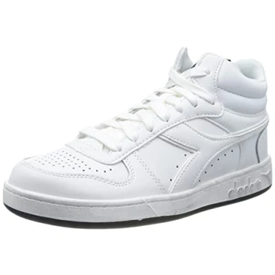 Afbeelding van Diadora Magic Basket DEMI Icona Unisex Sneakers hoog, Maat: 44, White Pu